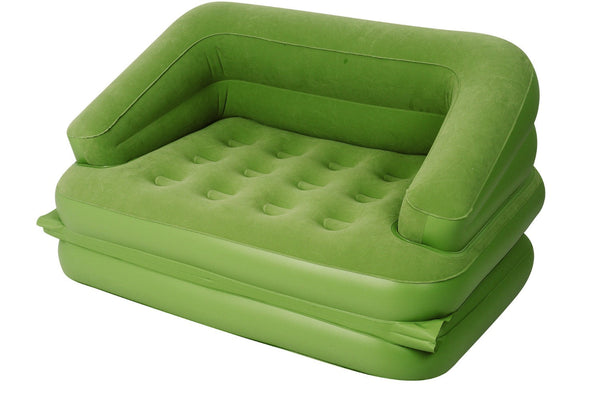 acquista Canapé-lit matelas gonflable 5 en 1 avec pompe et sac Canapé-lit Jilong Vert