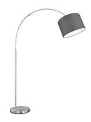 Lampada tavolo da Interno  E27 in Metallo Nickel Opaco