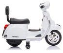 Piaggio Mini Vespa PX150 Elettrica 6V per Bambini Bianca