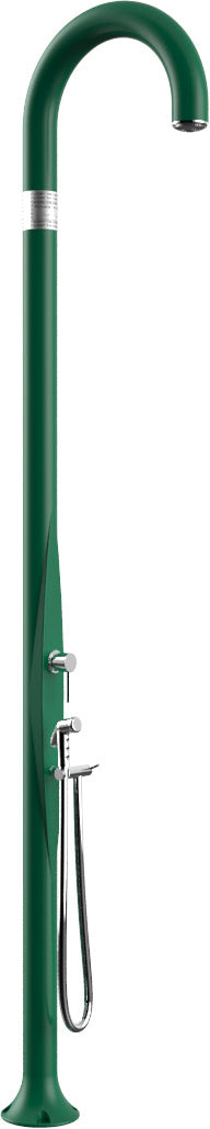 prezzo Doccia da Esterno Giardino Miscelatore e Doccetta Mobile Arkema Funny Yin Verde Scuro