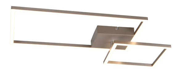 Plafoniera da Interno a LED SMD in Metallo Nickel Opaco prezzo