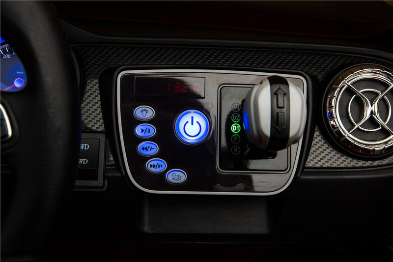 Macchina Elettrica per Bambini 2 Posti 12V con Licenza Mercedes Classe X Pick-up Nera