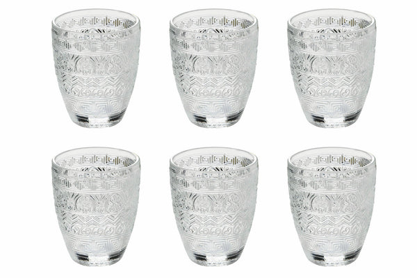 Lot de 6 verres à eau en verre 280 ml Villa d'Este Home Tivoli Mexique online