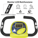 Cyclette Magnetica Pieghevole con Display LCD 