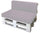 Coussins pour Palettes 120x80cm Assise et Dossier en Polyester Avalli Lilas