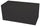 Banc en similicuir gris foncé Avalli 90x42x44 cm