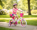 Bicicletta per Bambina 14” 2 Freni Masha e Orso Bianca