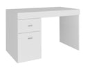Scrivania 1 Anta 1 Cassetto 100x60x75 cm Sliding Larice bianco
