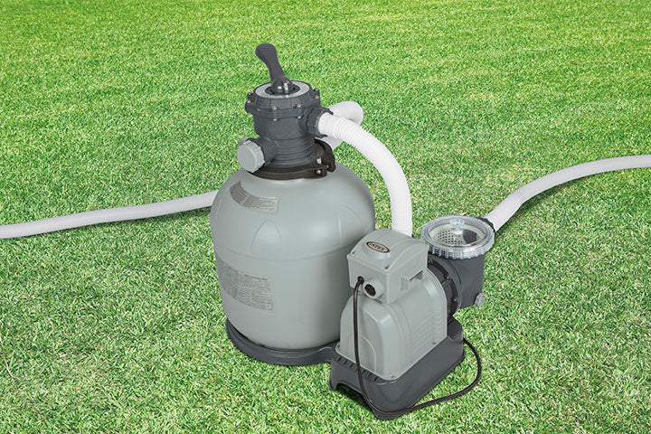 Pompa a Sabbia per Piscine 12.000 L/h Motore 0,95CV 220V Intex