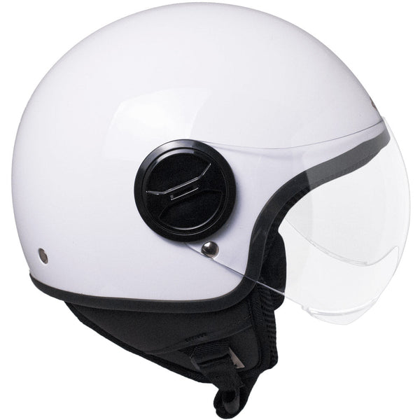 Casque Demi-Jet Scooter Ska-P 1 WH Wolli Visière Métallique Blanche acquista