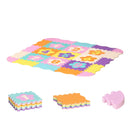 Tappeto Puzzle 25 Pezzi 120x31,5x1 cm con Numeri in EVA Multicolore
