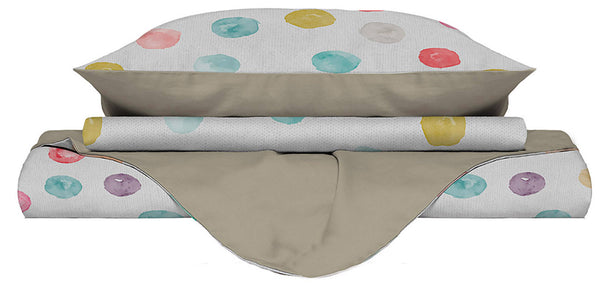 online Housse de couette avec taies d'oreiller imprimées en microfibre Baloon Différentes tailles