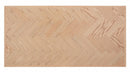 Tavolo Rettangolare Fisso 180x90x76 cm Kashar in Legno Nero