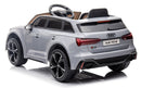 Macchina Elettrica per Bambini 12V con Licenza Audi RS6 Grigia
