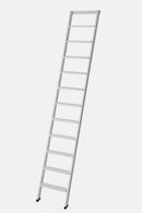 Scala Appoggio in Legno 11 Gradini H275 cm Laccato Bianco