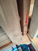 Tavolo Allungabile da Giardino 120/180xH75 cm in Teak Legno naturale Seconda Scelta