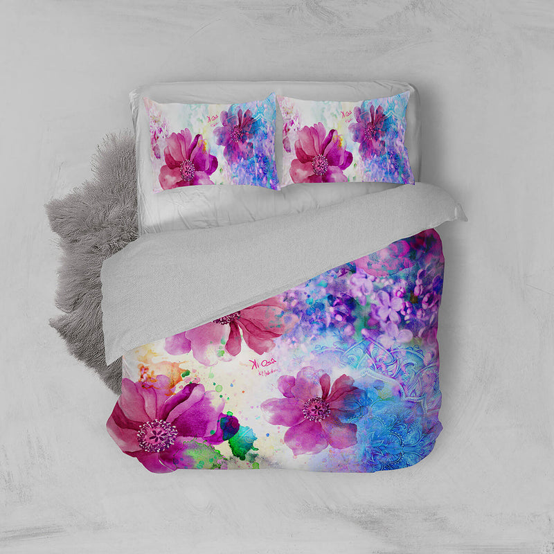 Copripiumino Matrimoniale Stampa sul Sacco e Federe Kio646