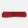 Canapé d'angle Yasel 7 places 288x288x85 cm en tissu rouge