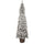 Albero di Natale Artificiale Floccato Effetto Realistico Innevato 210 cm 417 Rami 250 Luci LED Montaggio Fasciato Effetto Neve