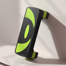 Stepper Fitness per Aerobica Regolabile su 3 Altezze in Plastica Verde e Nero      