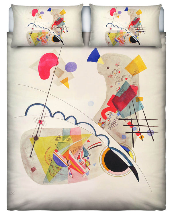 prezzo Parure de lit double et taies d'oreiller avec imprimé