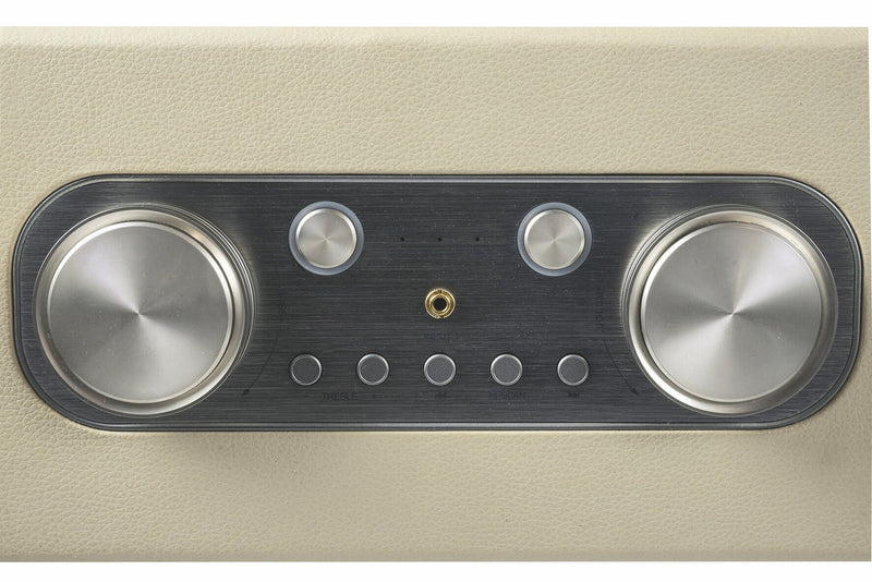 Altoparlante Speaker 40W Wireless con Radio in Similpelle Kooper Twist Ecrù