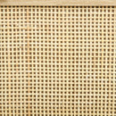 Cassettiera 4 Cassetti 80x38x80 cm in Truciolato e Rattan Nero e Color Legno