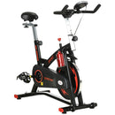 Cyclette Volano da 10kg 47x120x104,5-117 cm con Schermo LCD e Resistenza Magnetica