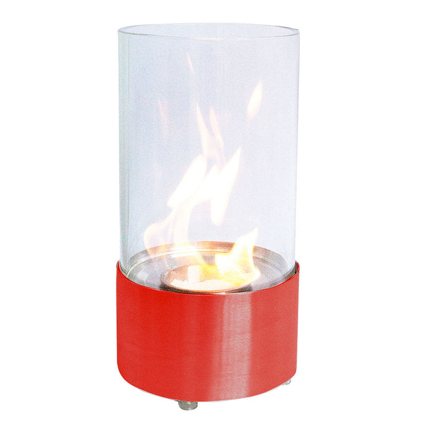 prezzo Table Cheminée Bioéthanol Ø15x 30 cm Karlsen Sorrento Rouge