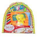 Tappeto attività per Bambini 83x83 cm con 5 sonaglini gioco bambi