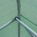 Serra da Giardino 8x3x2m Tubi in Acciaio  Verde