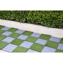 Set 12 Greenplate Piastrelle Modulari in Plastica con Erba Sintetica 37,7 x 37,7 cm