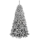 Albero Di Natale Innevato Danubio 150cm 726 Rami Super Folto Effetto Neve Reale