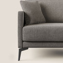 Divano 2 Posti 160x94x90 cm in Tessuto Talpa