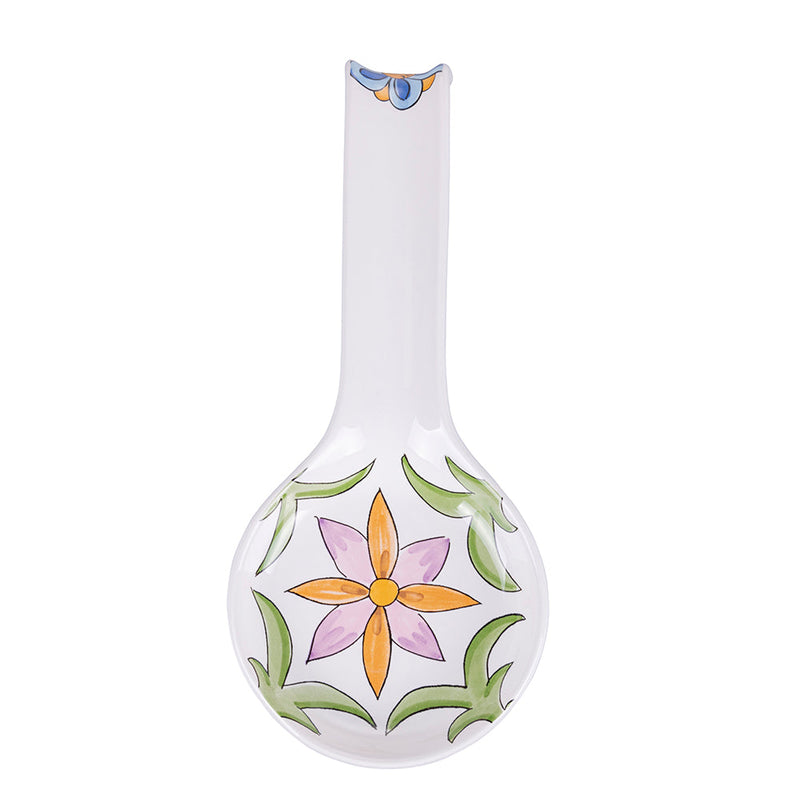 Poggiamestolo 27,8x12,4x3,5 cm  in Ceramica VdE Tivoli 1996 Infinito Stromboli