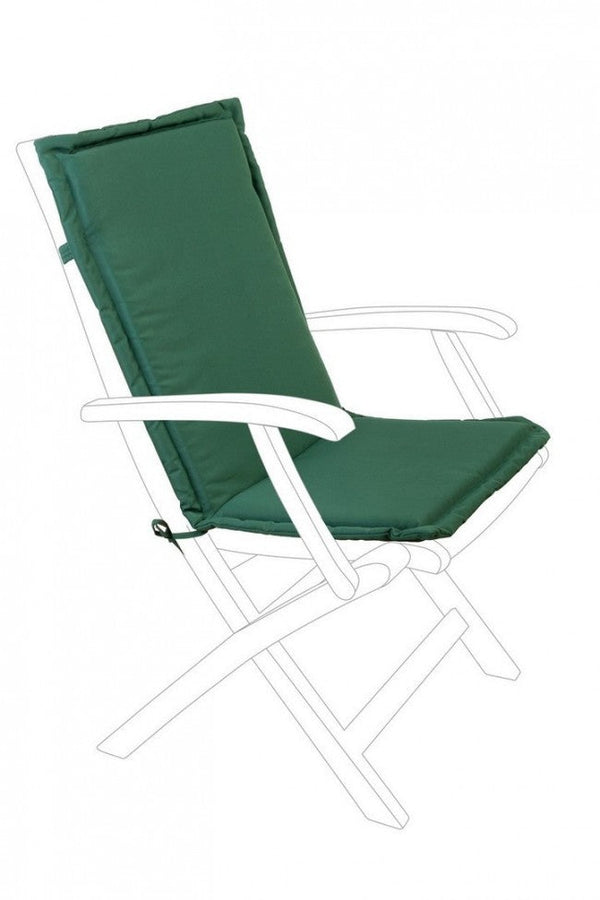 Coussin Poly180 Vert Foncé Dossier Moyen en Tissu pour Extérieur acquista