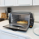 Forno Elettrico 40,5x36,5x22 cm per Pizze Piadine Pane   