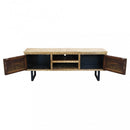 Mobile TV Bevis 160x45x60 h cm in Legno Marrone