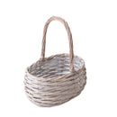 Set 4 Cesti Ovale Manico 22x155x28 cm 