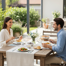 Servizio Set di Posate 24 pezzi in Acciaio Inox Eme Brio Azzurro 63