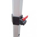 Gazebo Pantheon 3x3 m in Alluminio Bianco