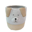 Set 3 Vasi Muso Cane Ø 12x H 12 cm