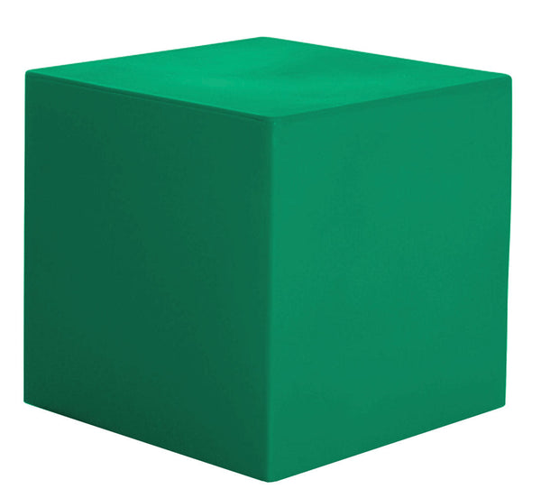 acquista Pouf de jardin 50x50 cm en résine Arkema Pouf Iris Vert Foncé