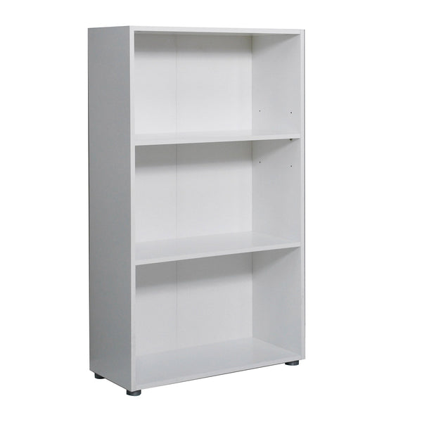 prezzo Libreria 3 Ripiani 70x29,8x119 cm in Truciolare Nobilitato Bianca