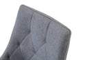 Sedia in Tessuto 46x52x90,5cm TFT Grigia