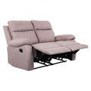 Divano 2 Posti in Tessuto Tortora