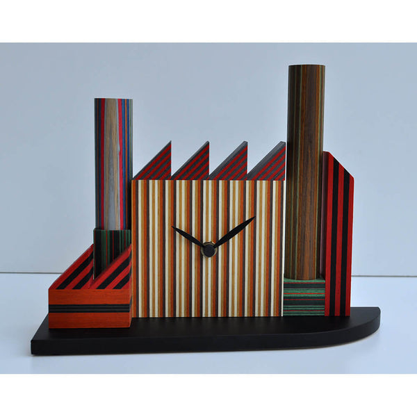 Horloge De Table Vintage27X21X9Cm Pirondini Italia Vintage Multicolore Foncé sconto