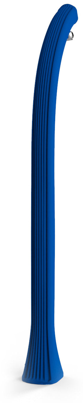 Doccia Solare da Esterno Giardino 23L Miscelatore e Lavapiedi Arkema Happy Blu