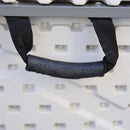 Tavolo Catering Rettangolare Pieghevole 240x70x74 cm in Resina Bianco