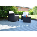 Set 6 Piastrelle Forate in Plastica 40 x 40 cm da Esterno 